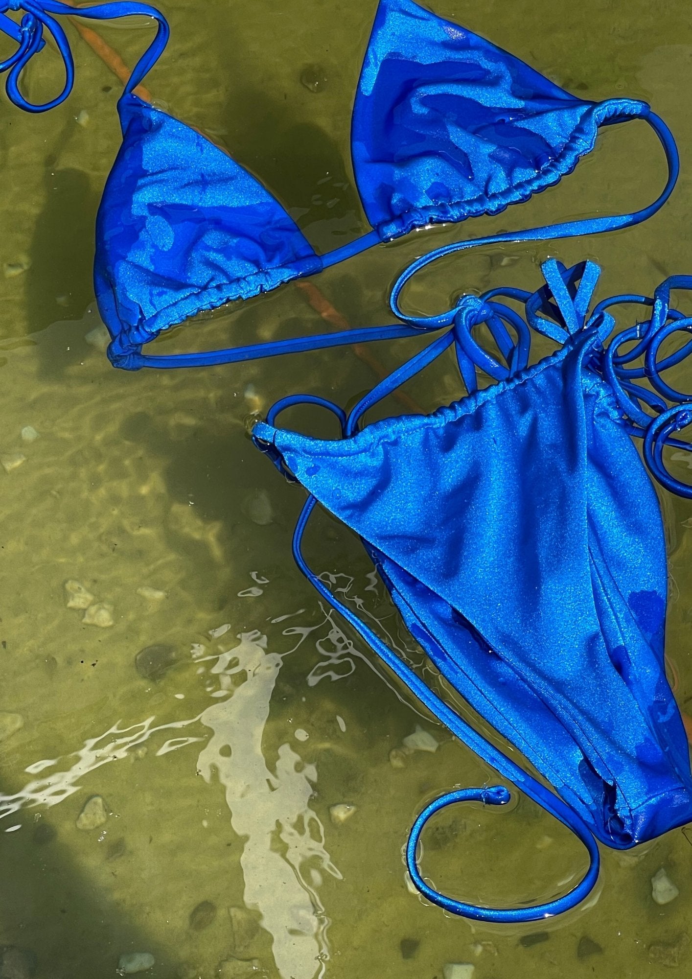 Azure bikini top - Blanche Olia